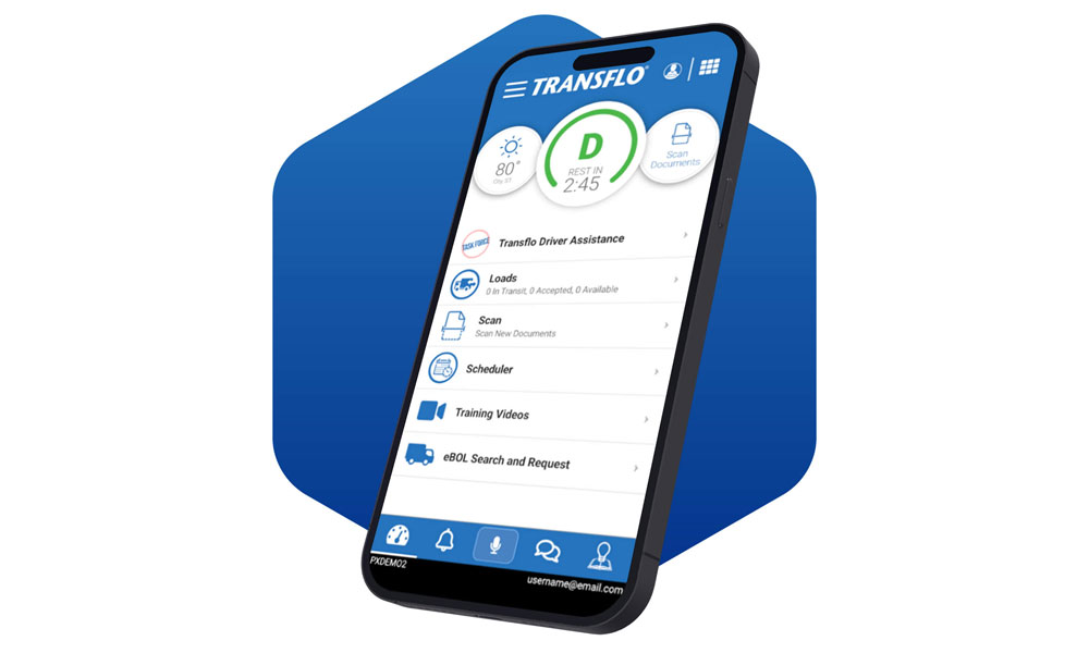 برنامه Transflo Mobile