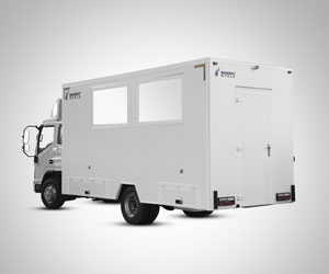 اتاق فروشگاه سیار دنیای ماموت