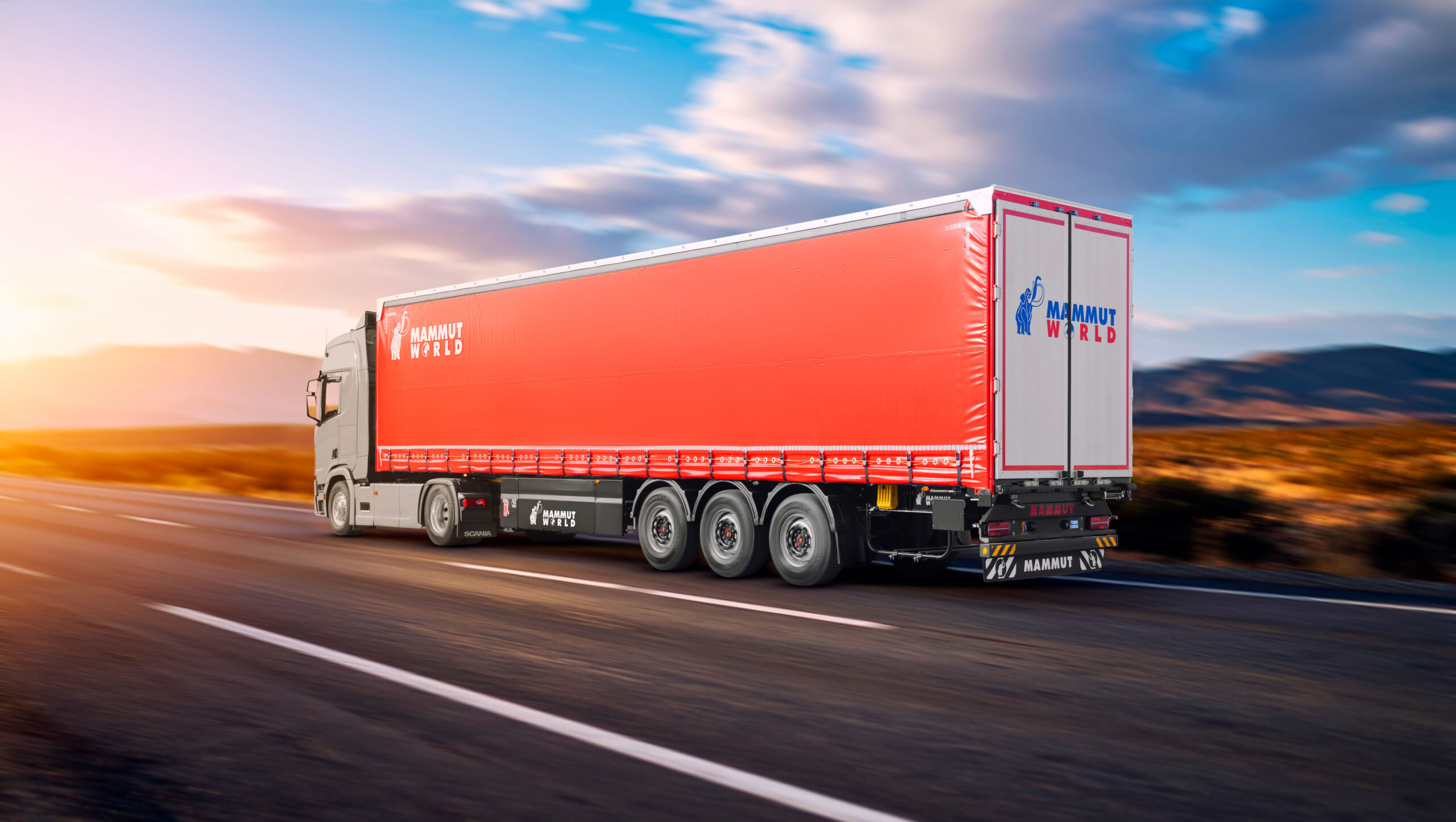 تریلی چادری دنیای ماموت