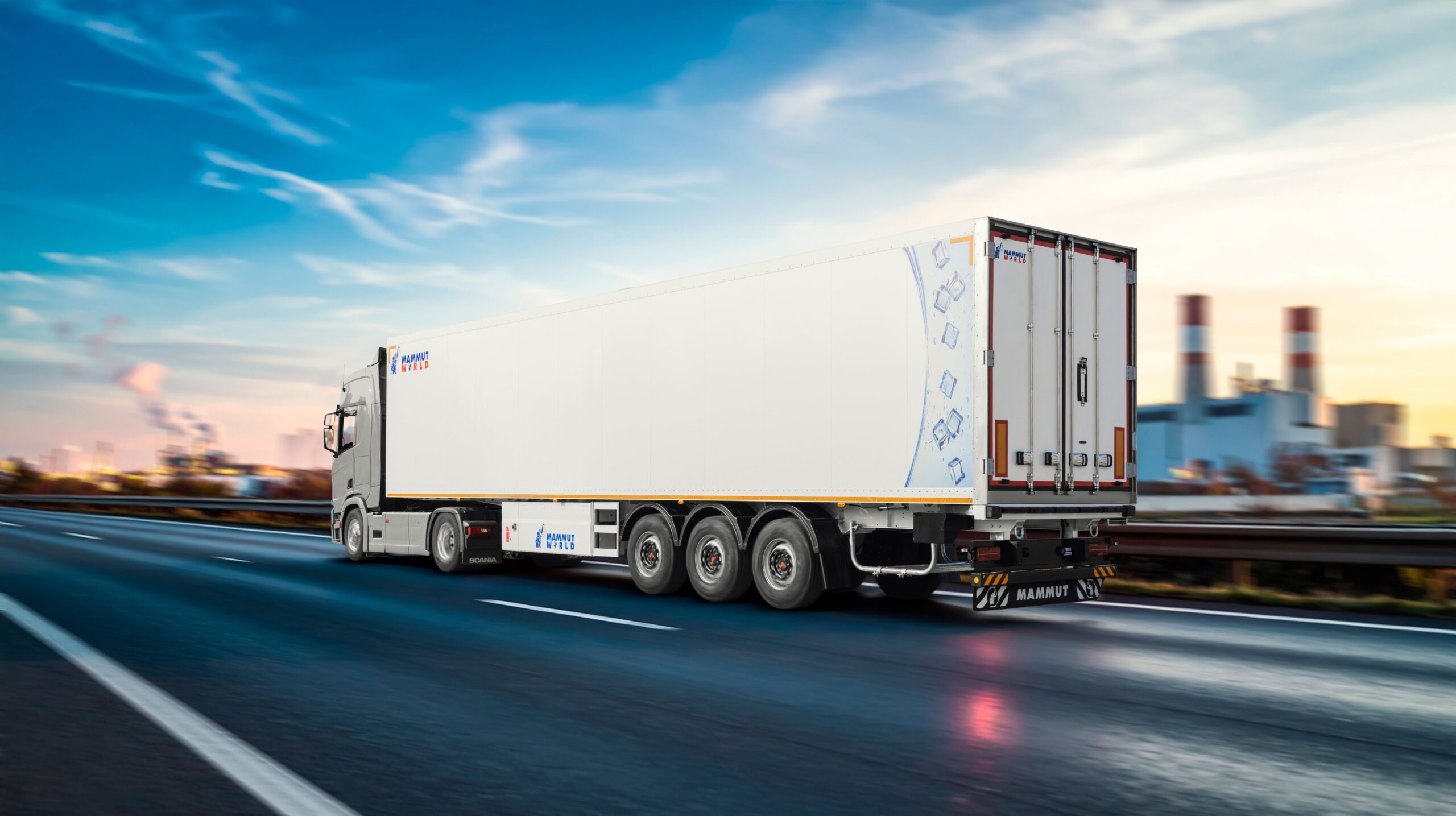 تریلی یخچالی دنیای ماموت