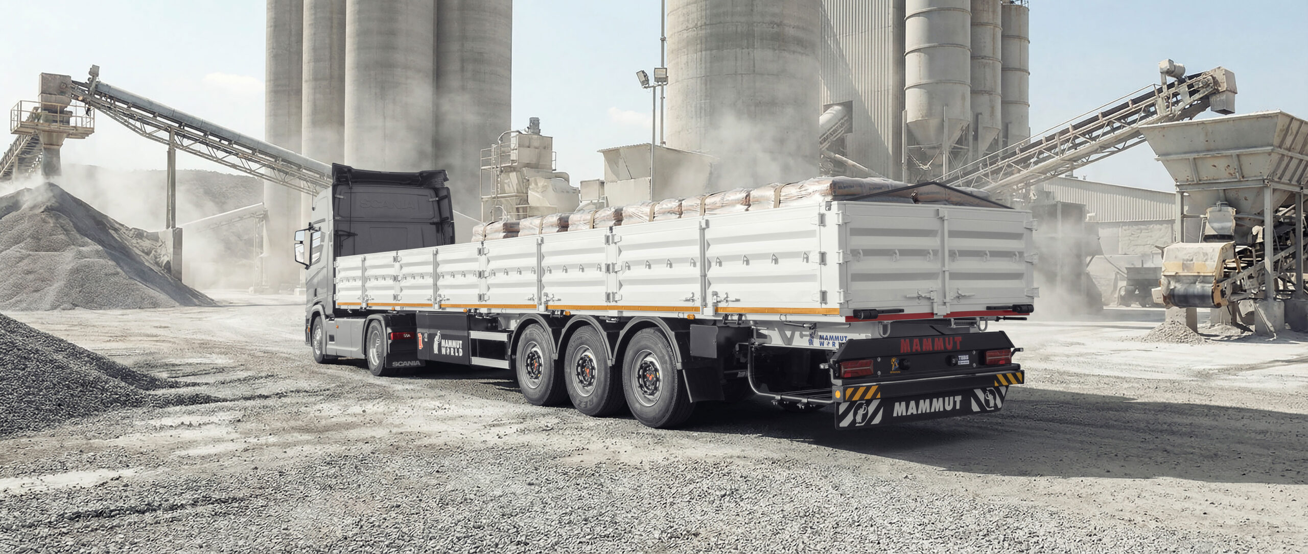 تریلی کفی بغل بازشو دنیای-ماموت