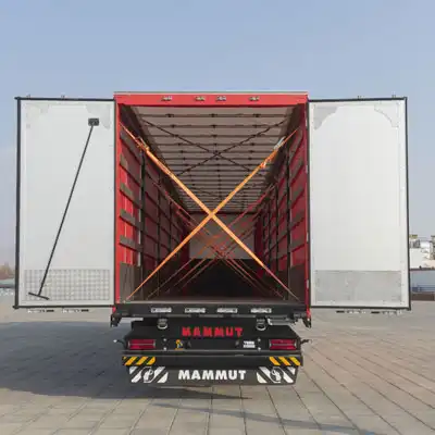تریلی چادری ماموت
